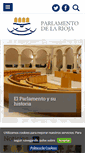 Mobile Screenshot of parlamento-larioja.org